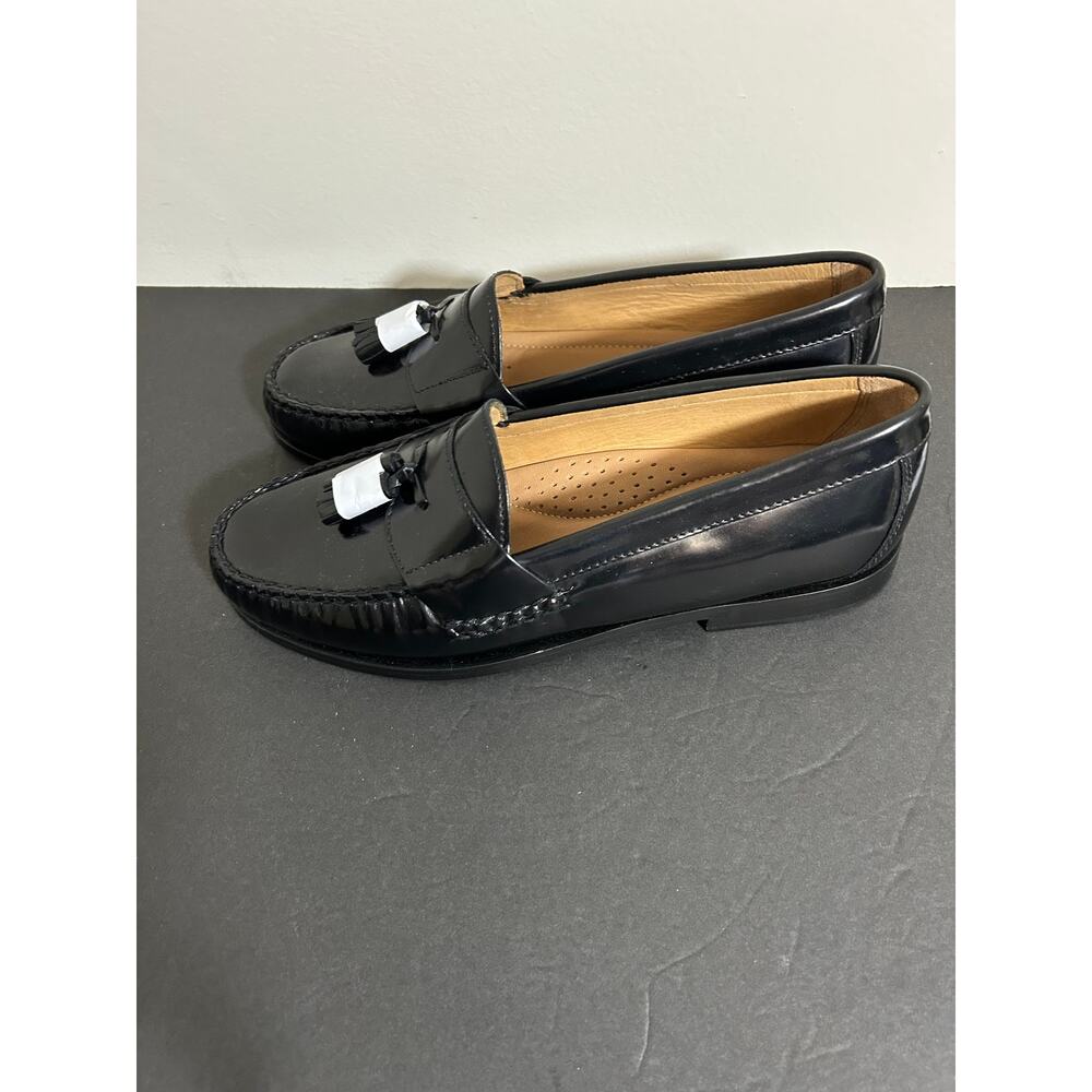 Johnston & Murphy Black Loafers